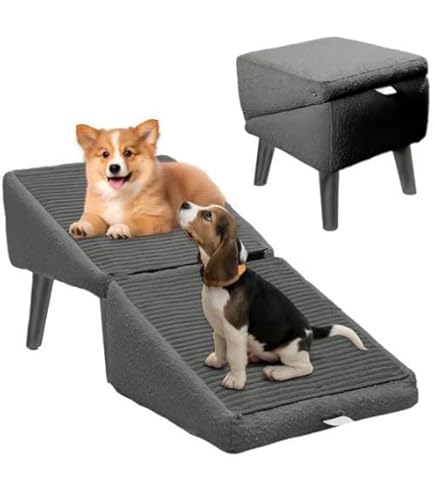 Stylish Paws Dog Ramp Ottoman