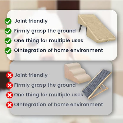 Stylish Paws Dog Ramp Ottoman