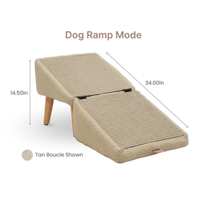 Stylish Paws Dog Ramp Ottoman