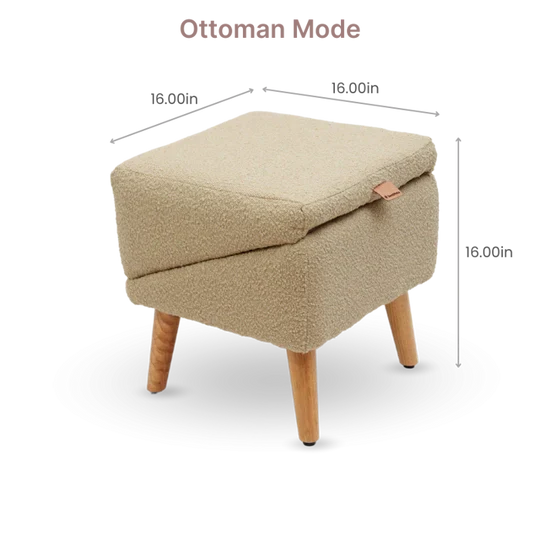 Stylish Paws Dog Ramp Ottoman