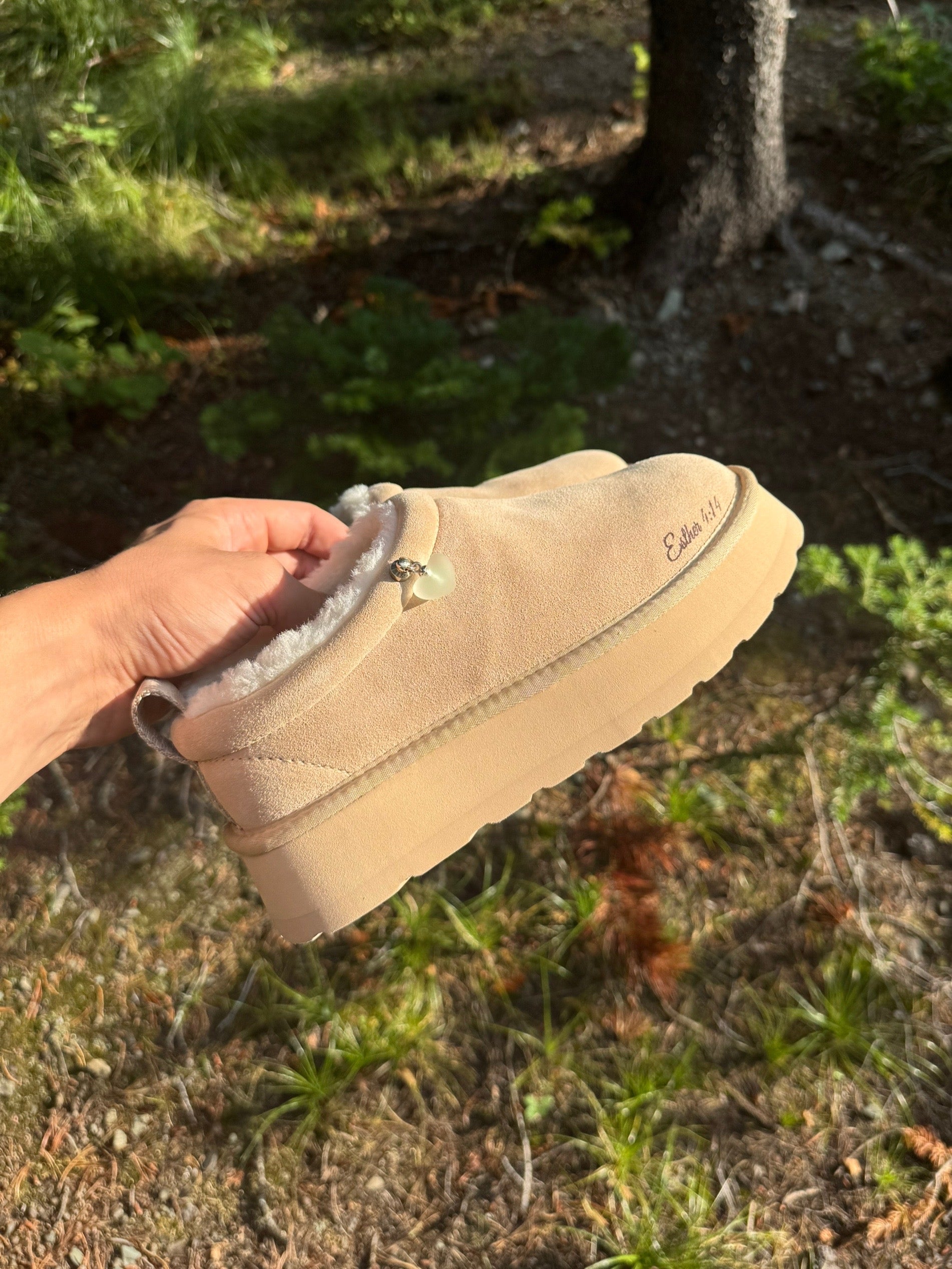 Esther Scripture Moccasins